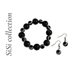 Evil Eye Bracelet & Earring Set